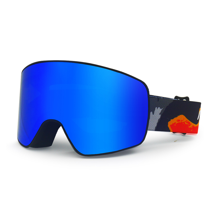 Flexible Frame Ultraviolet-Proof Adults Ski Goggles