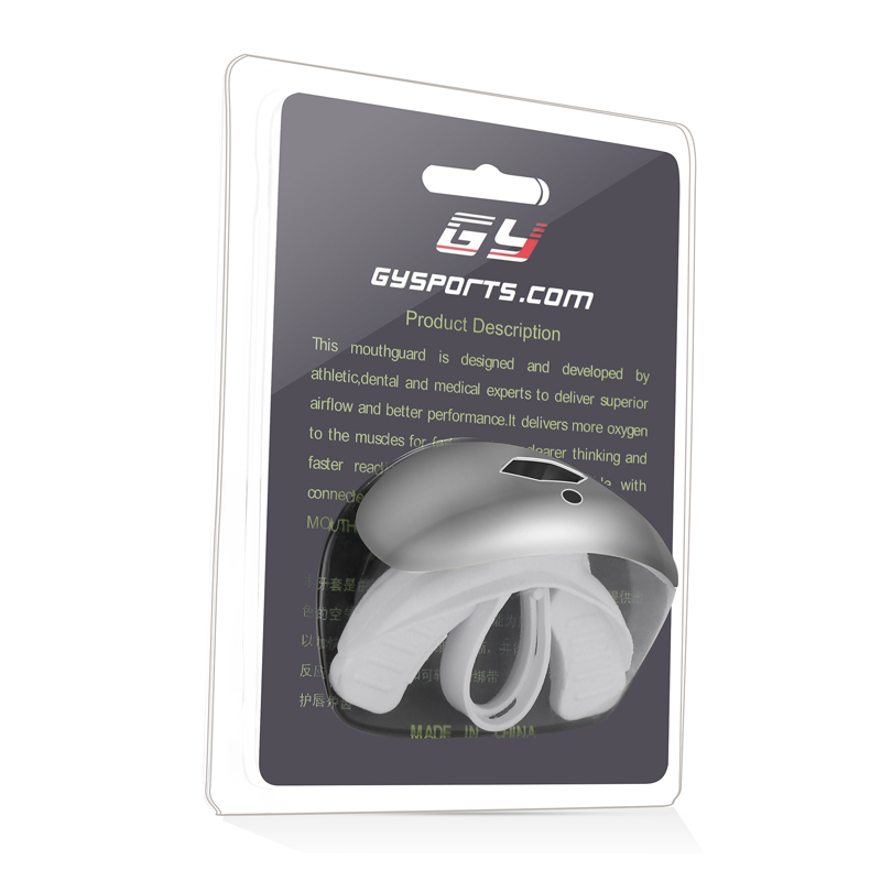 White Moldable Adult American Football Mouth Guard from China