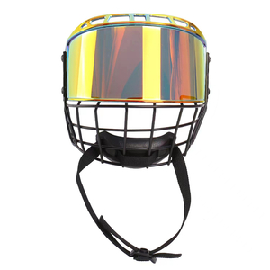 Red High Strength Ice Hockey Helmet cage For Hockey Player